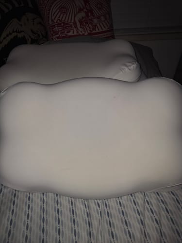 Customer photo review of Cloud Cooling Pillow Case