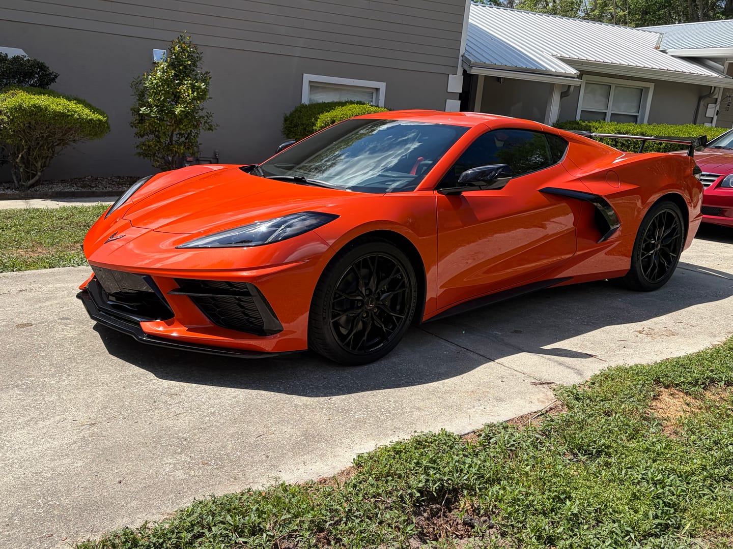 Customer photo review of Corvette C8 Stingray Front Splitter [Z51 Package]