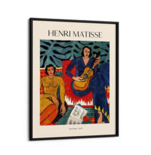 Customer photo review of Henri Matisse's The Music (1939) Famous Paintings
