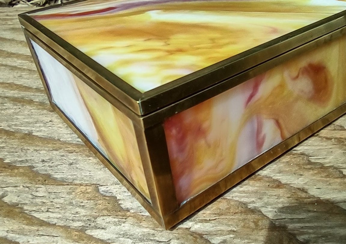 Customer photo review of Brass Channel: 0.014" Wall - 1/8" X 1/8" Leg Lengths - 12" Long (1 Piece)