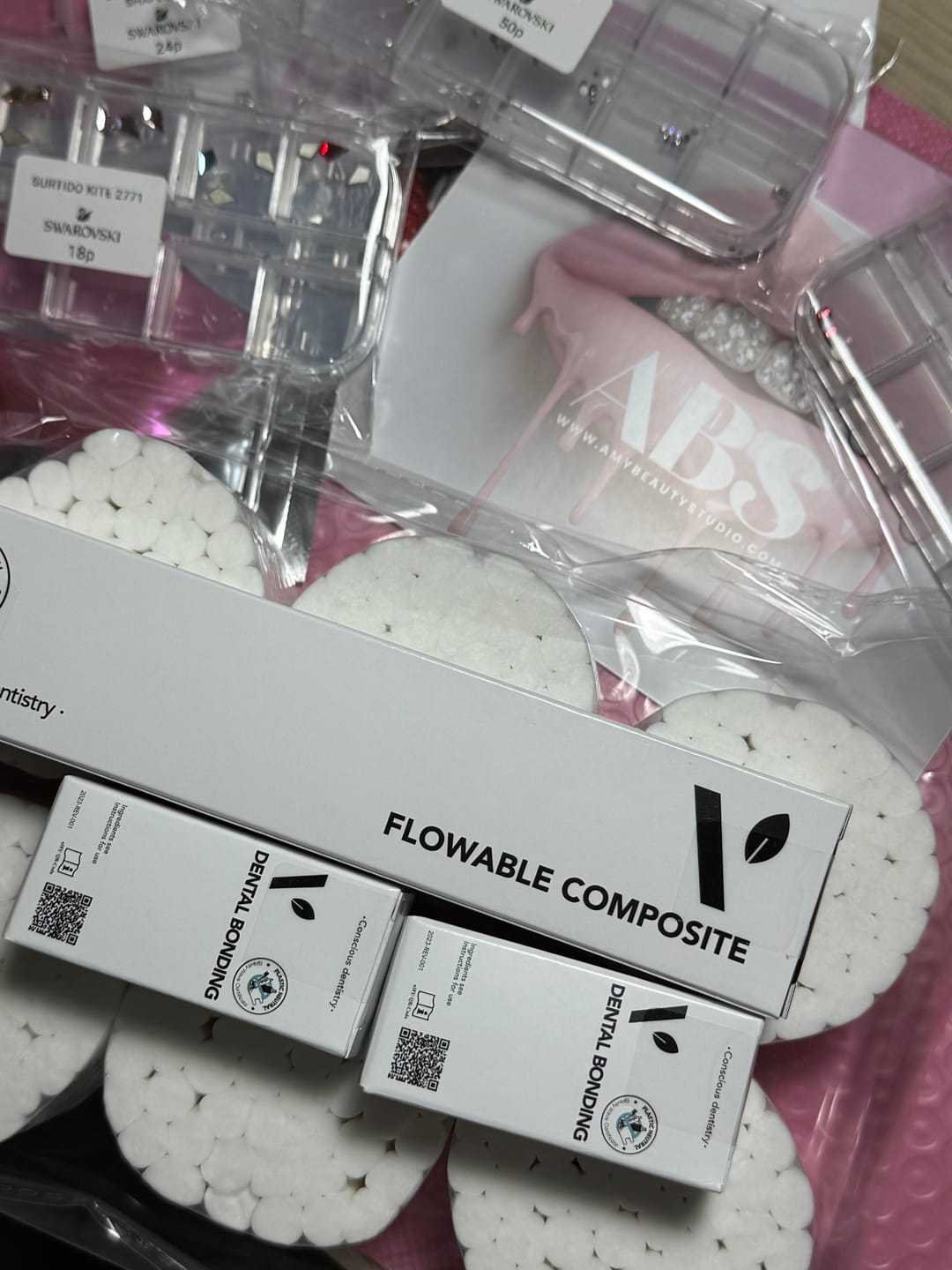 Customer photo review of Pack de adhesivos dentales