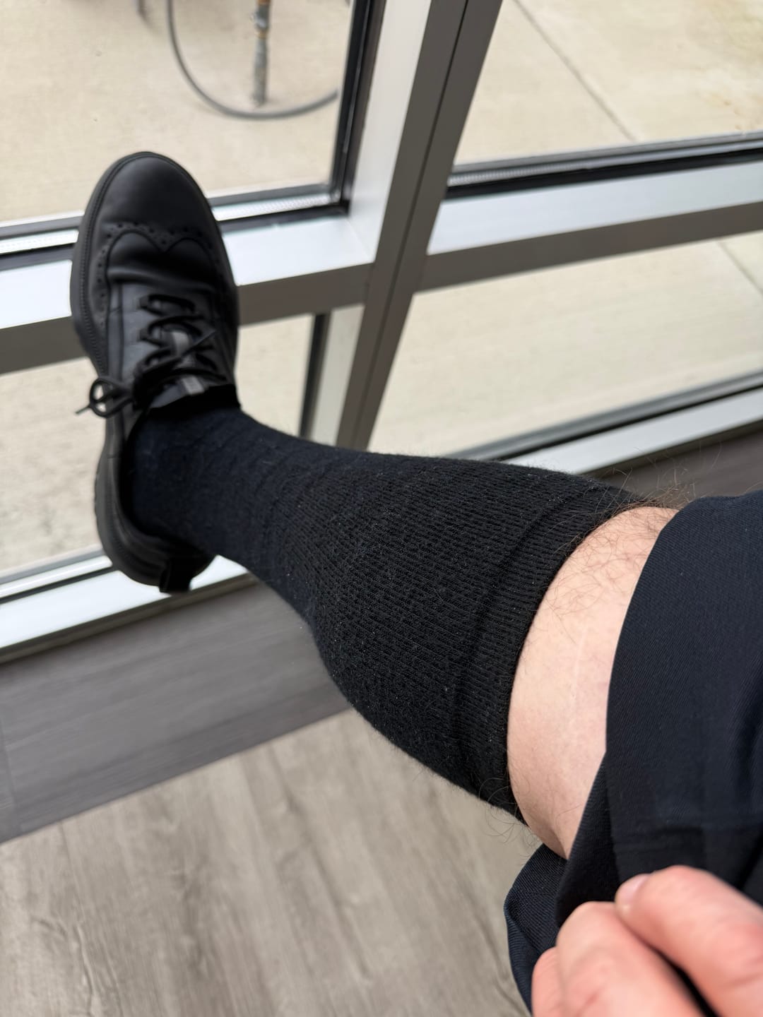 Customer photo review of Men's Alpaca Socks