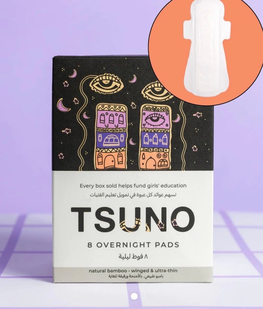 Customer photo review of TSUNO Overnight Pads