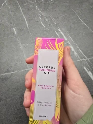 Customer photo review of Cyperus Rotundus Oil for Smooth Skin And Relaxation