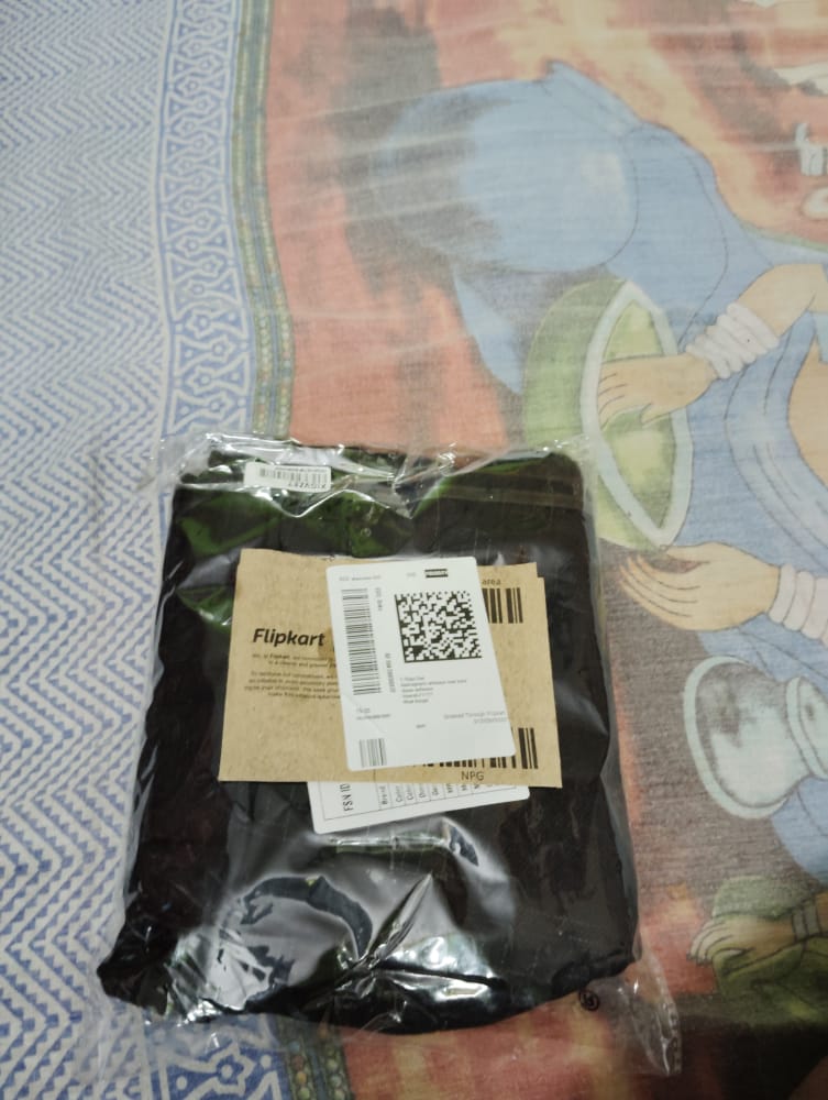 Customer photo review of Men's Brown Soft Lycra Trouser