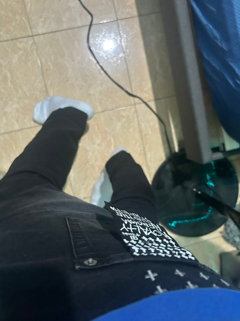 Customer photo review of KSUBI Jeans