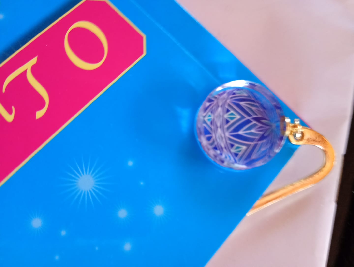 Customer photo review of Marcapáginas Japonés Temari