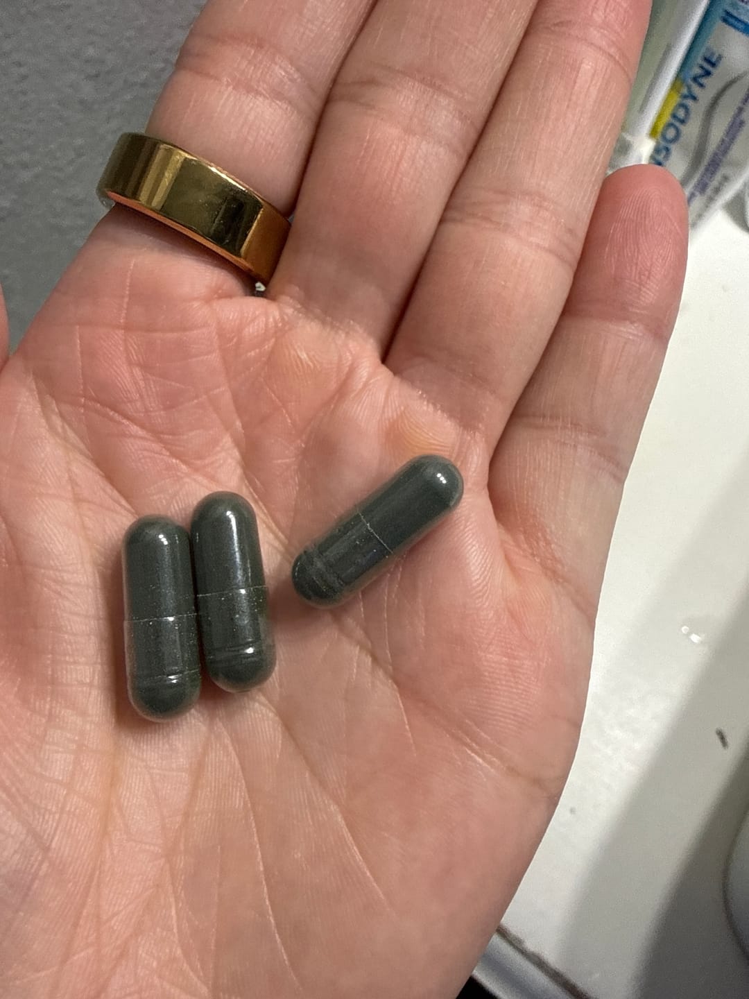 Customer photo review of Body Deodorizing Supplement | Sustainable 365 Mega Bottle