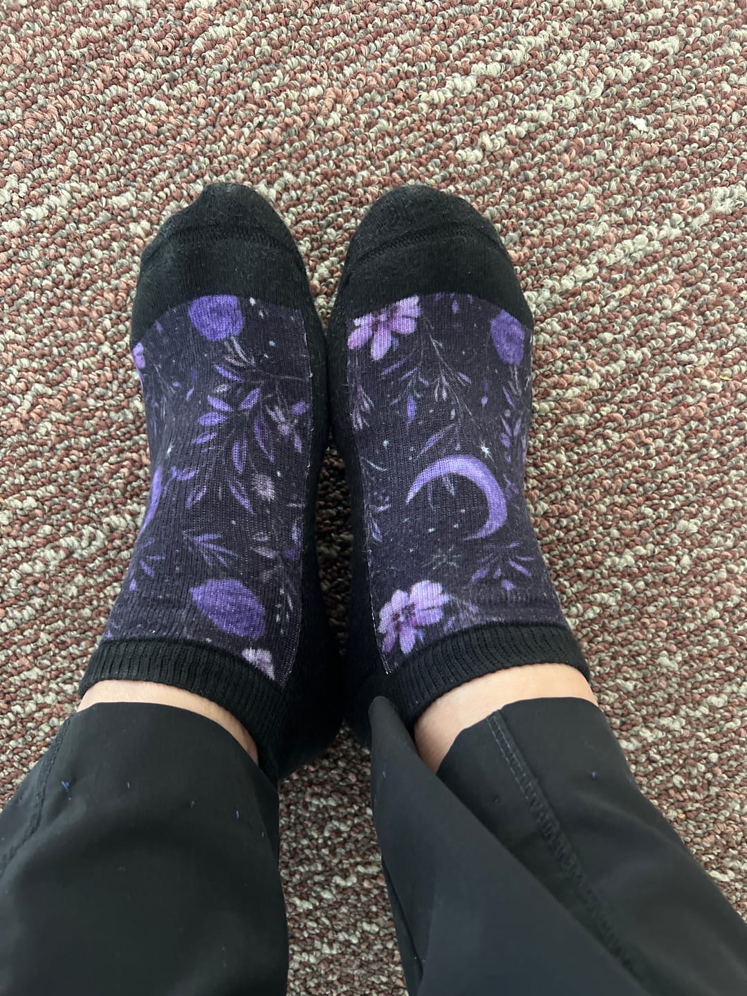 Customer photo review of Night Nature Ankle Socks Bundle 5-Pack