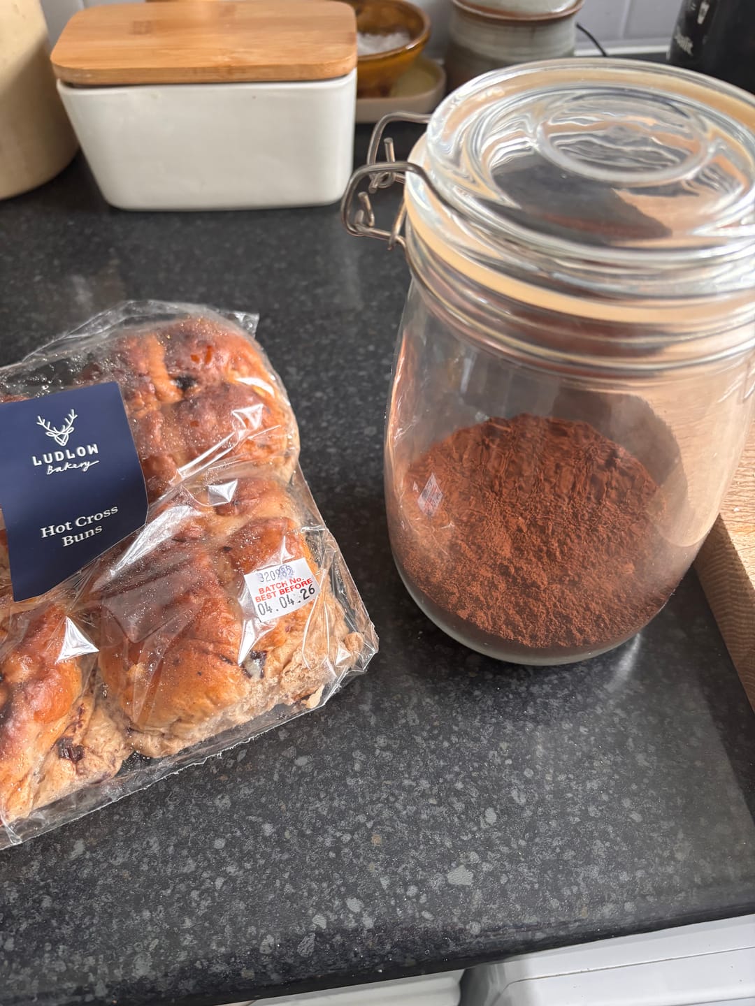 Customer photo review of Decaffeinated Espresso Coffee Blend - Swiss Water Decaf Process - Strength 5 - Decadent Decaf