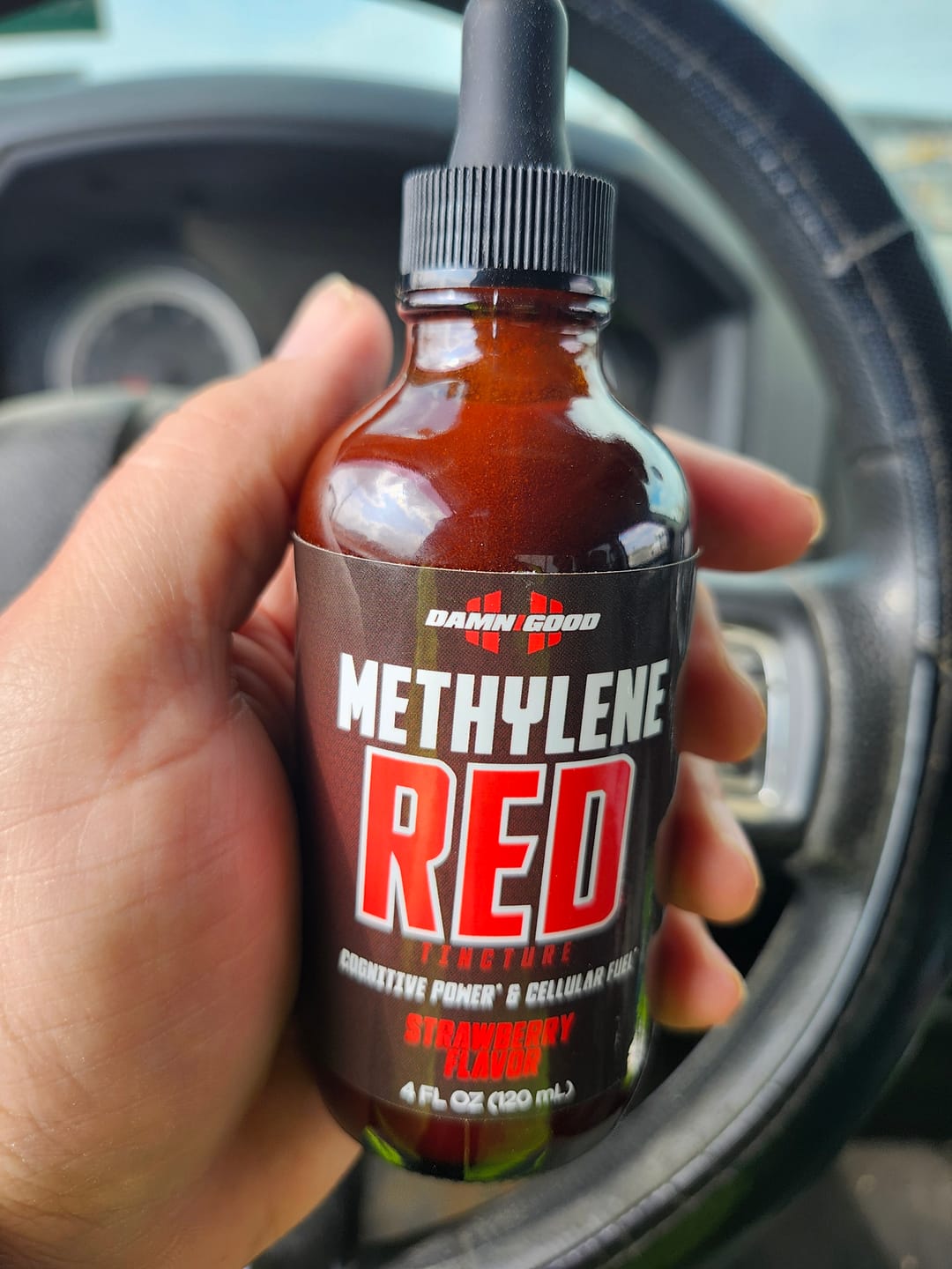 Customer photo review of Damn Good™ Methylene Red - 120mL (30 Servings)