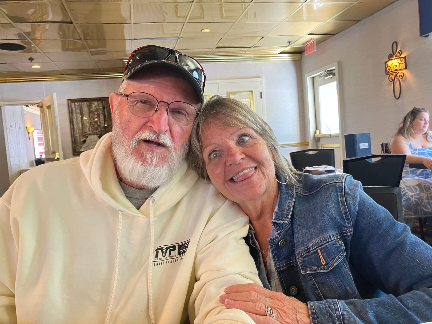 Customer photo review of Hard Days - Hoodie