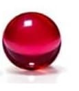 Customer photo review of 4mm Ruby Terp Pearls