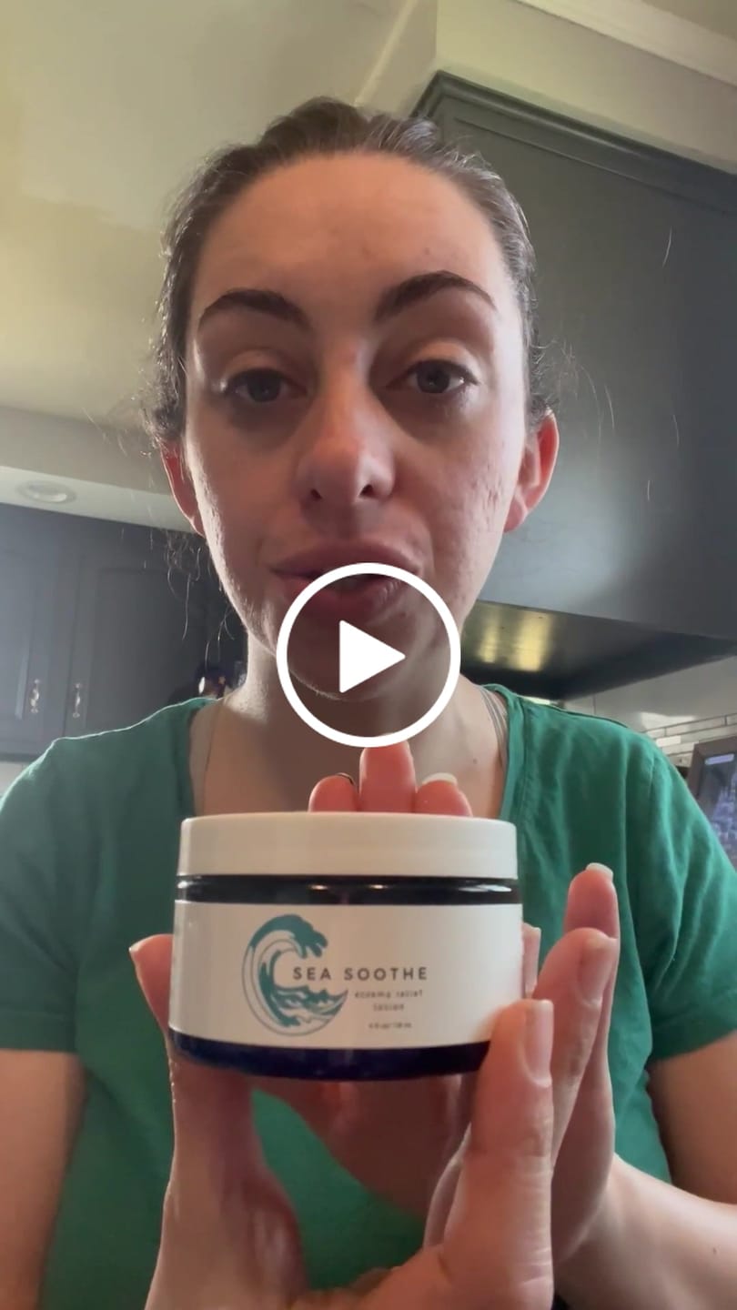Customer video review of Calm, Steroid-Free Relief for Easily Irritated Skin