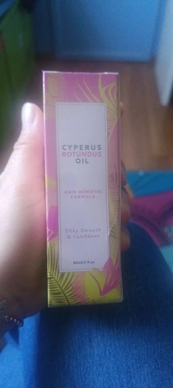 Customer photo review of Cyperus Rotundus Oil for Smooth Skin And Relaxation