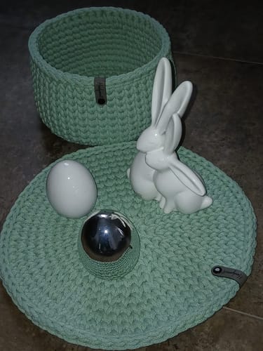 Customer photo review of Label-Set "Handgemacht"- Label aus Kunstleder - CS0026