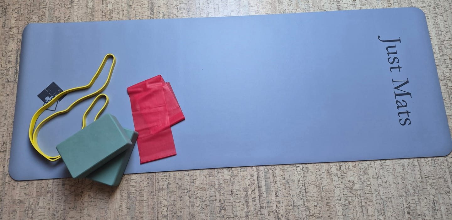 Customer photo review of Yogamatte - PUREFLOW PRO | Naturkautschuk & PU-Leder | 4,5 mm