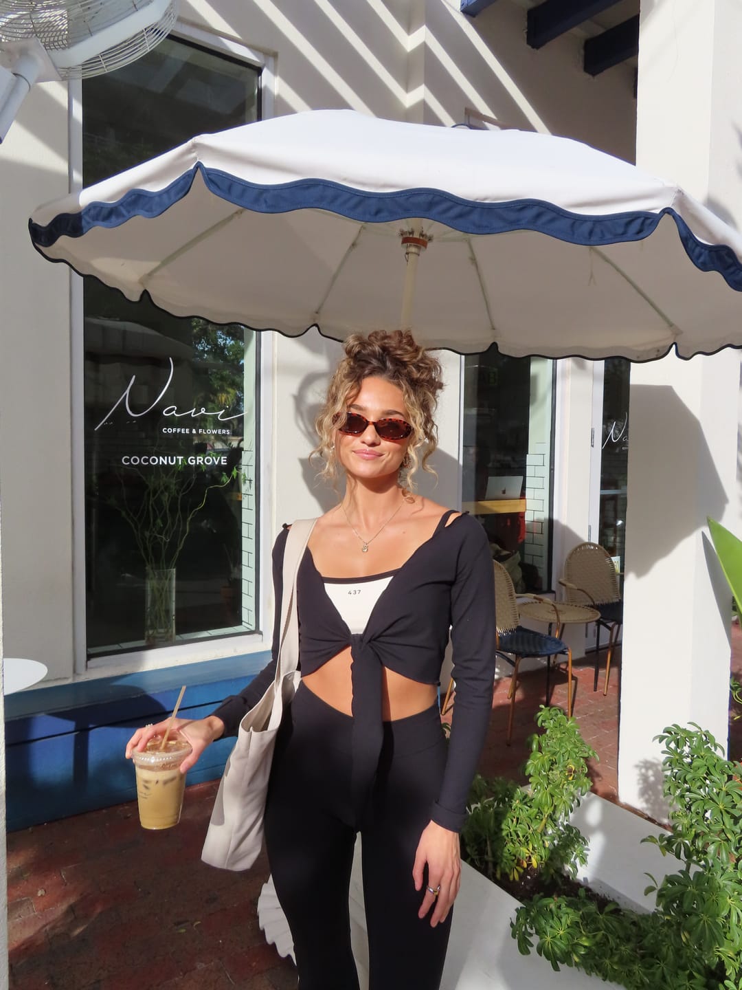 Customer photo review of The Wrap Top / Black