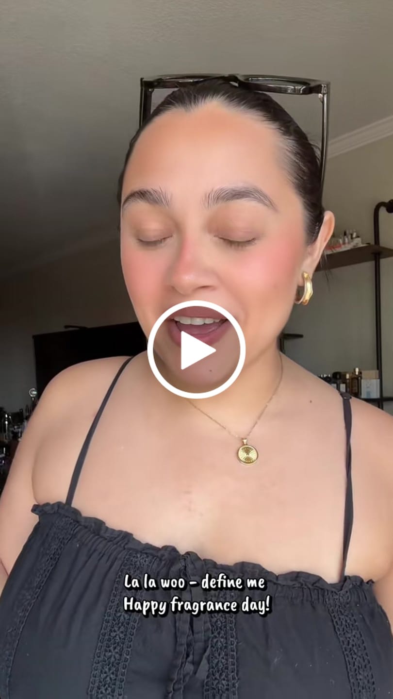 Customer video review of Lalawoo Eau de Parfum