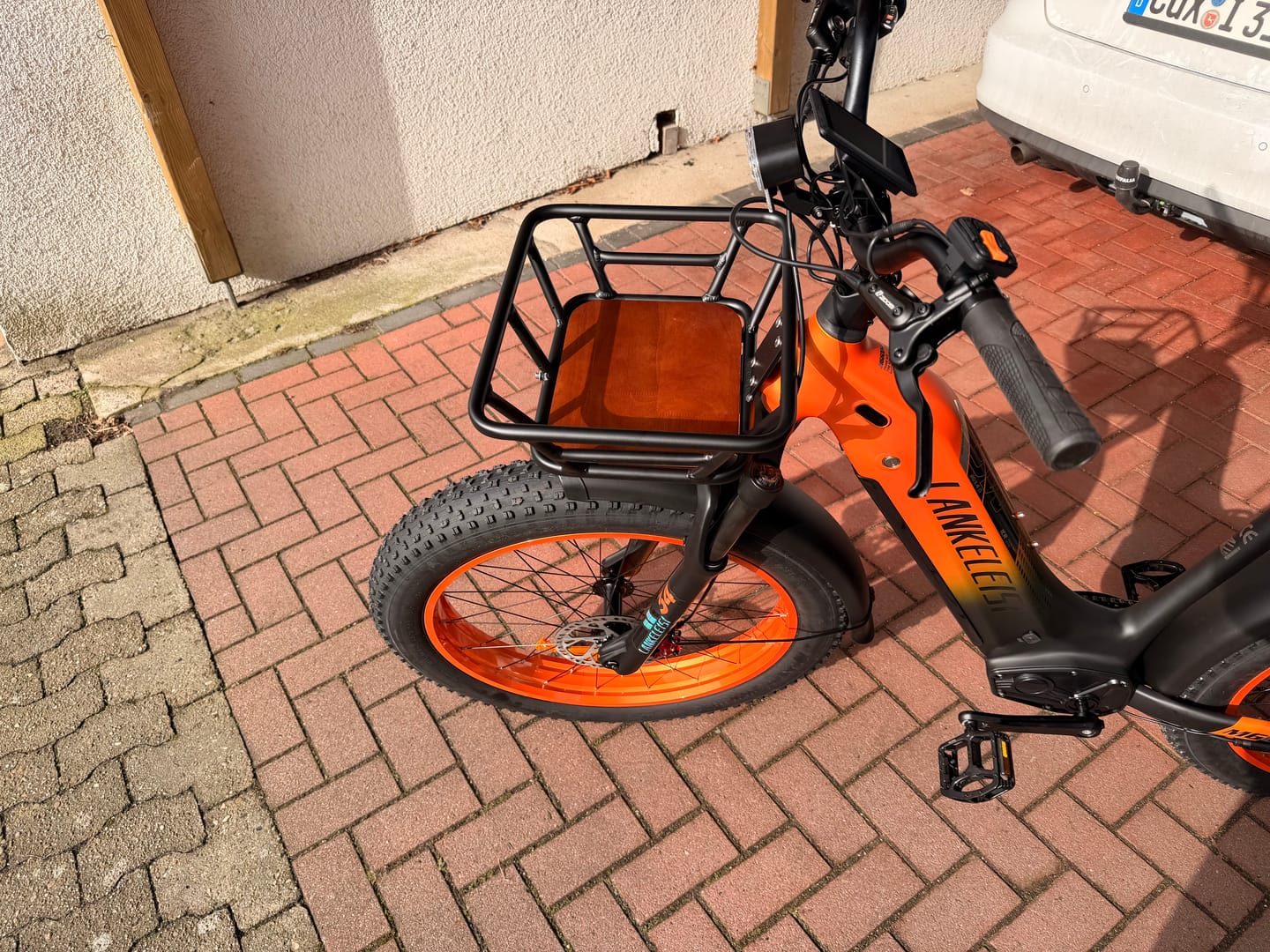 Customer photo review of Front Basket For Lankeleisi MG600 Plus/Wombat-1/MG600 Lite