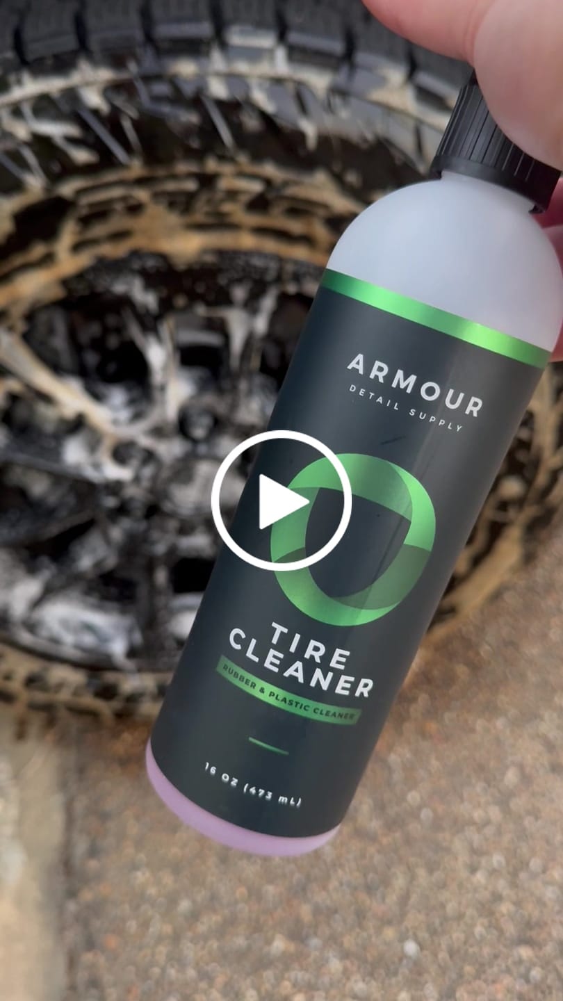 Customer video review of Tire Cleaner