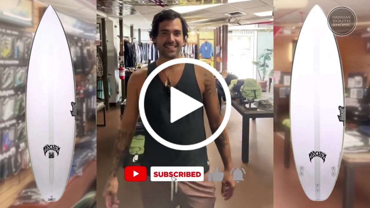 Customer video review of LOST Big Rig Driver PU (5'10 - 6'6) Rounded Squash
