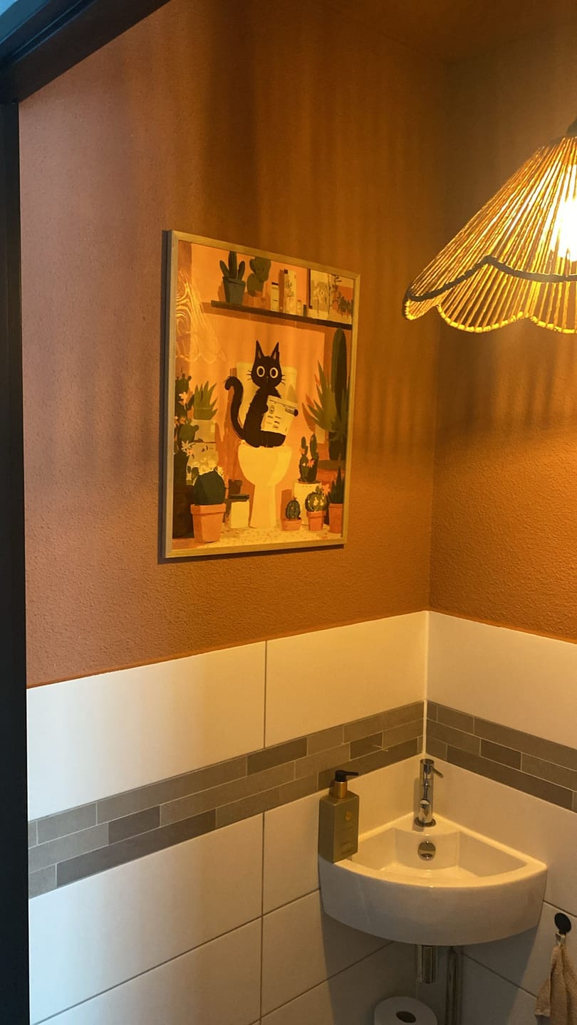Customer photo review of De zwarte kat op het toilet