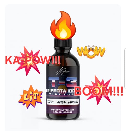 Customer photo review of T-3 Trifecta Iodine Tincture (90 Servings)