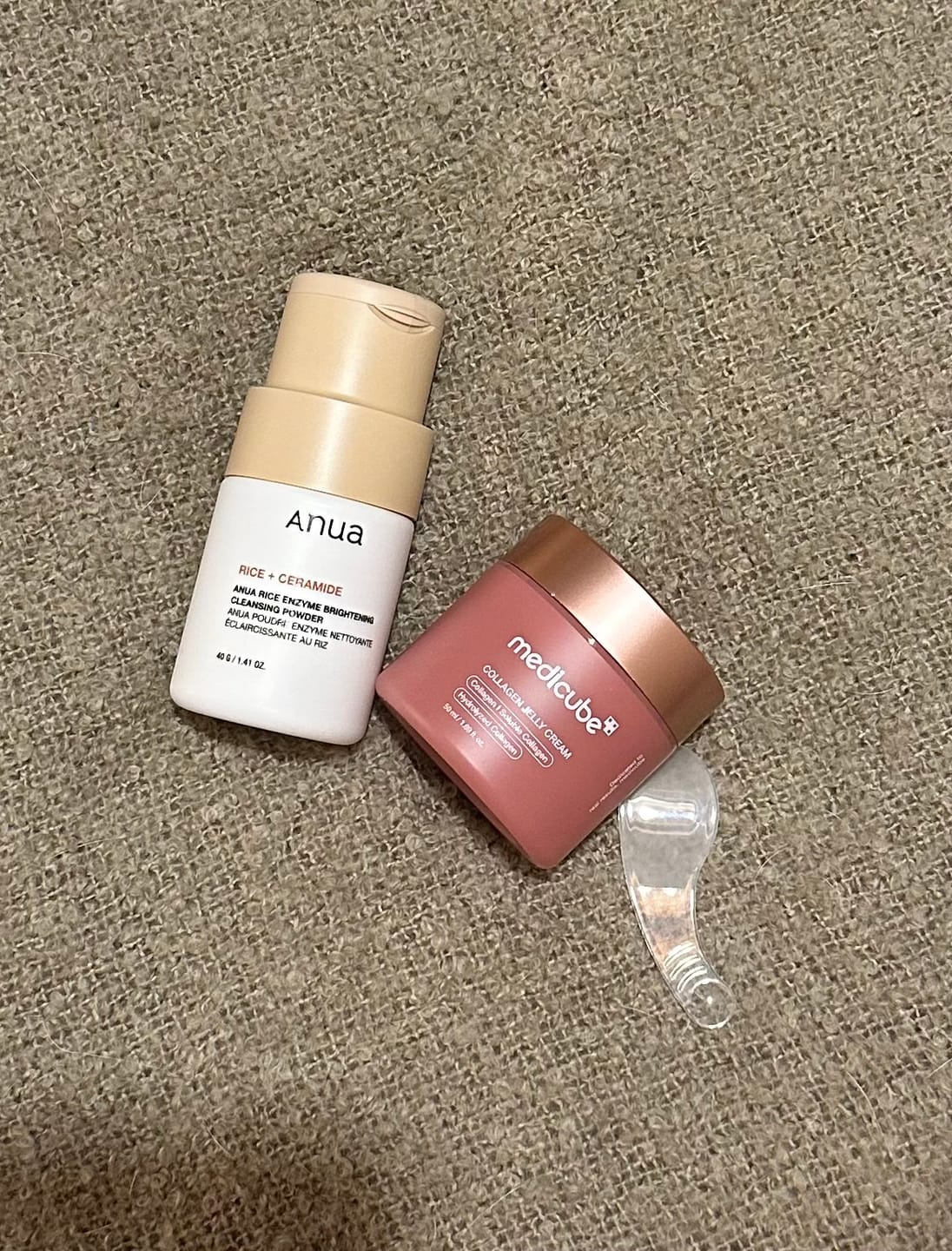 Customer photo review of Nostiprinošs krēms-gels sejai Medicube Collagen Jelly Cream