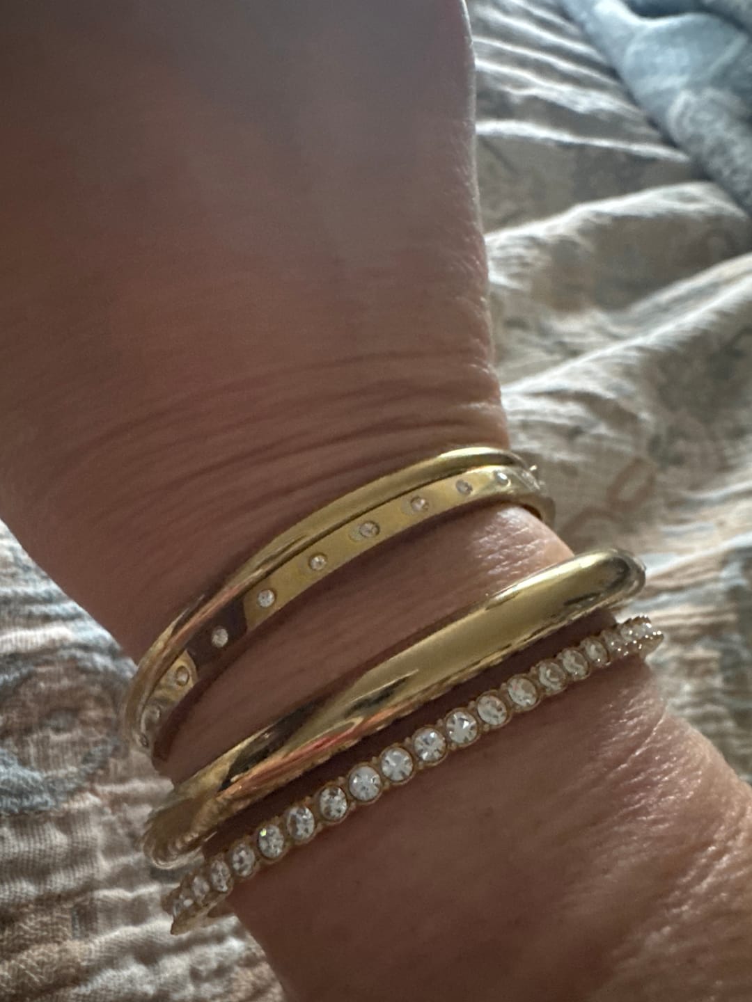 Customer photo review of Classic Tennis Bangle
