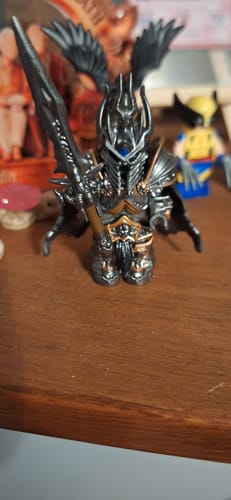 Customer photo review of LICH KING MINI FIGURE