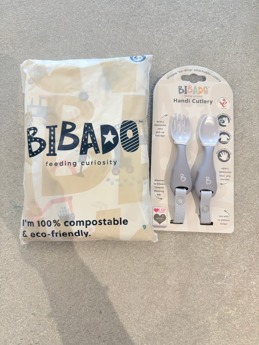 Customer photo review of NEW Attachable Weaning Cutlery