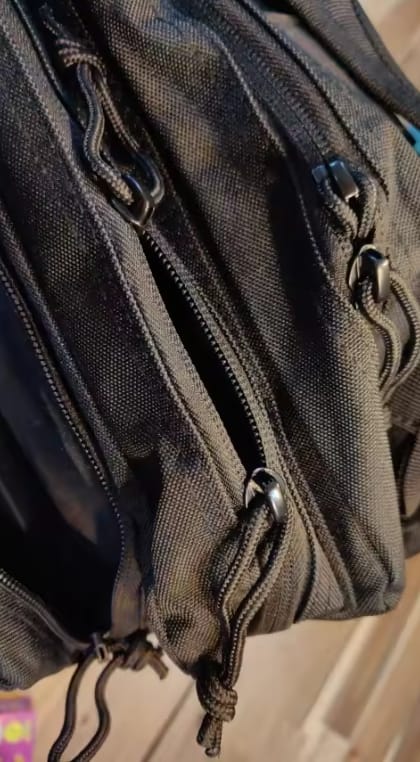 Customer photo review of 45L Tactical Backpack