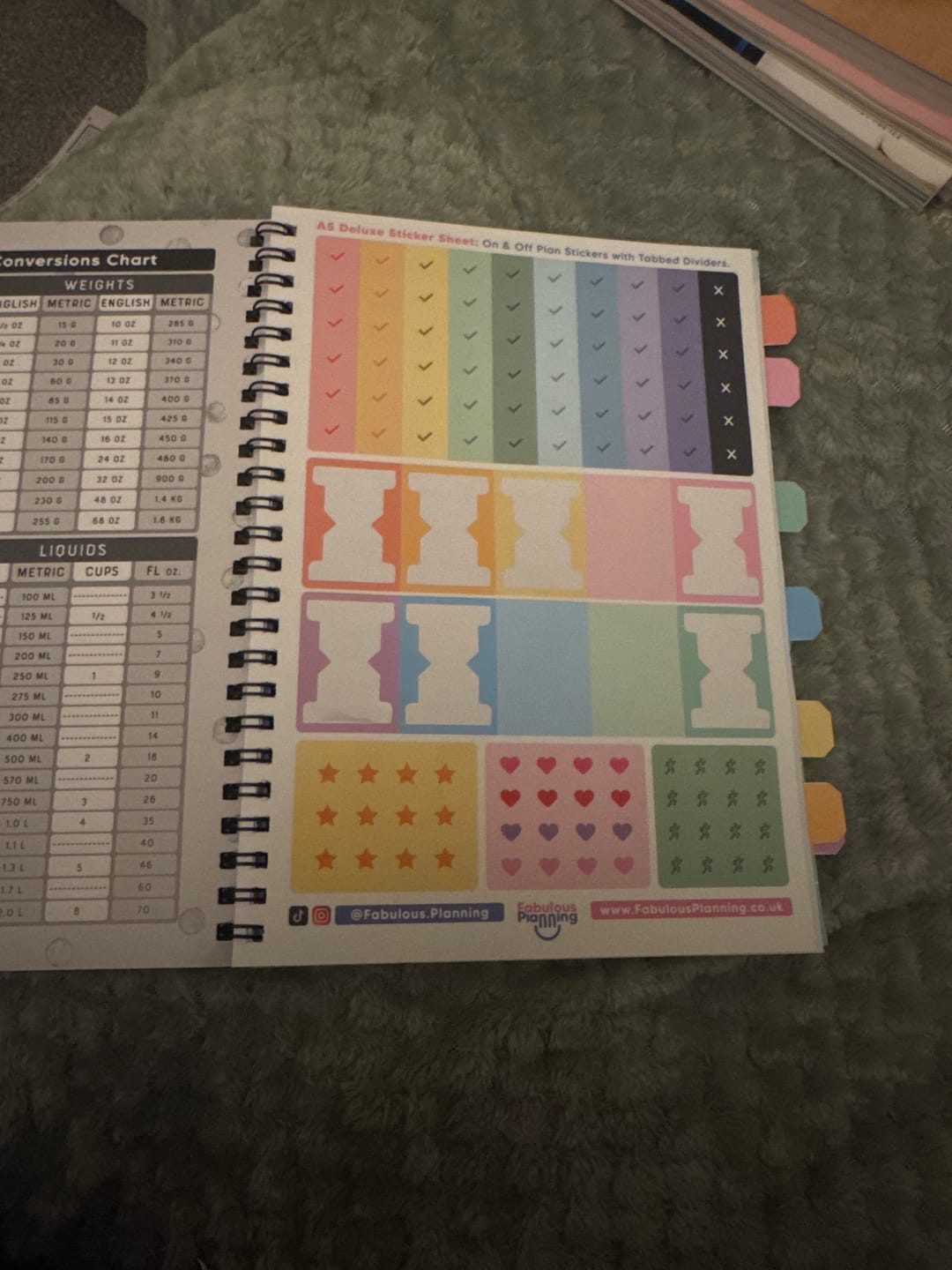 Customer photo review of Food Diary - C41 - Slimming World Compatible - Compact