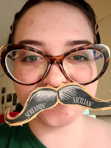 Customer photo review of Calypso Eyeglasses