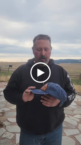 Customer video review of Premium Custom Leather Patch Hats (Wholesale)