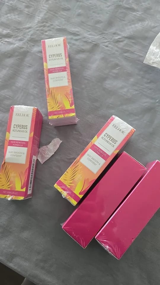 Customer photo review of Cyperus Rotundus Oil for Smooth Skin And Relaxation