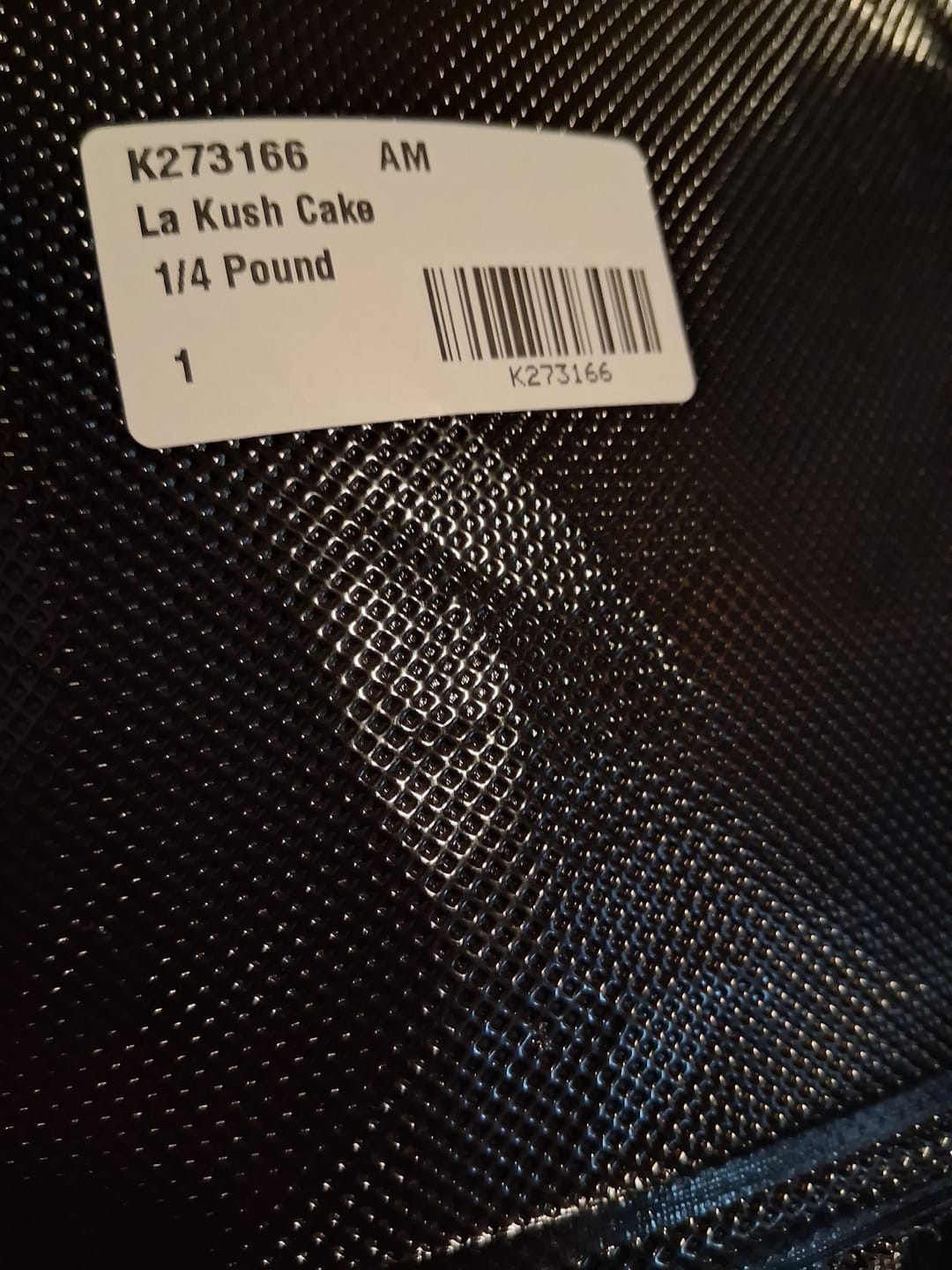 Customer photo review of La Kush Cake - Bulk- Indica