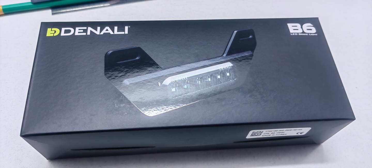 Customer photo review of B6 LED Brake Light Kit with License Plate Mount