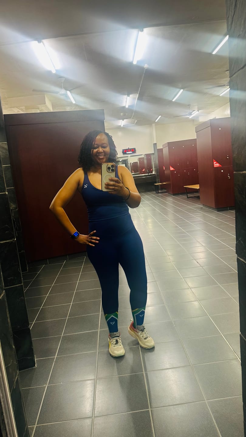 Customer photo review of Two Pieces Butt Shaping Activewear Sets