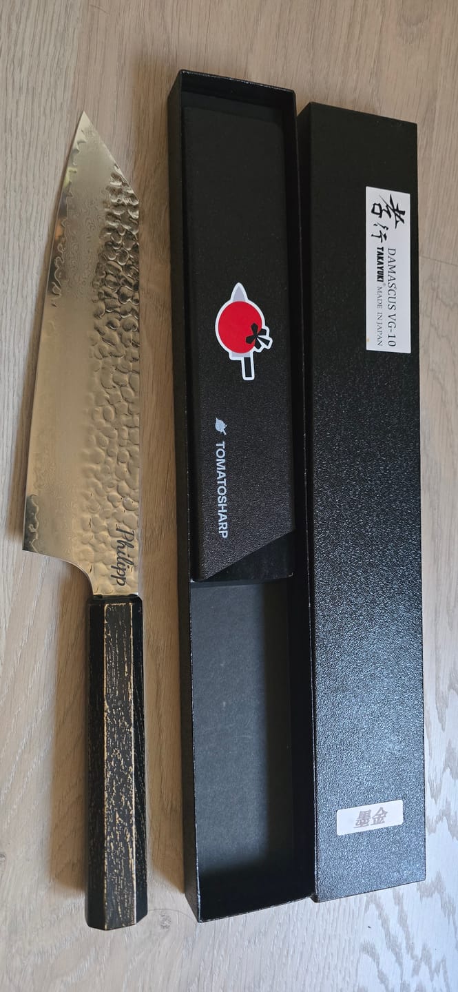 Customer photo review of Tomatosharp Knivbeskytter 215 mm – Edge Guard