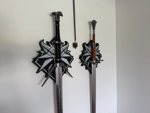 Customer photo review of Geralt of Rivia's Steel Sword - The Witcher Sword