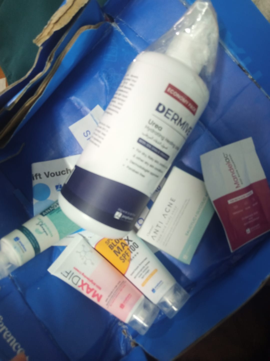 Customer photo review of Dermive Urea Economy Pack