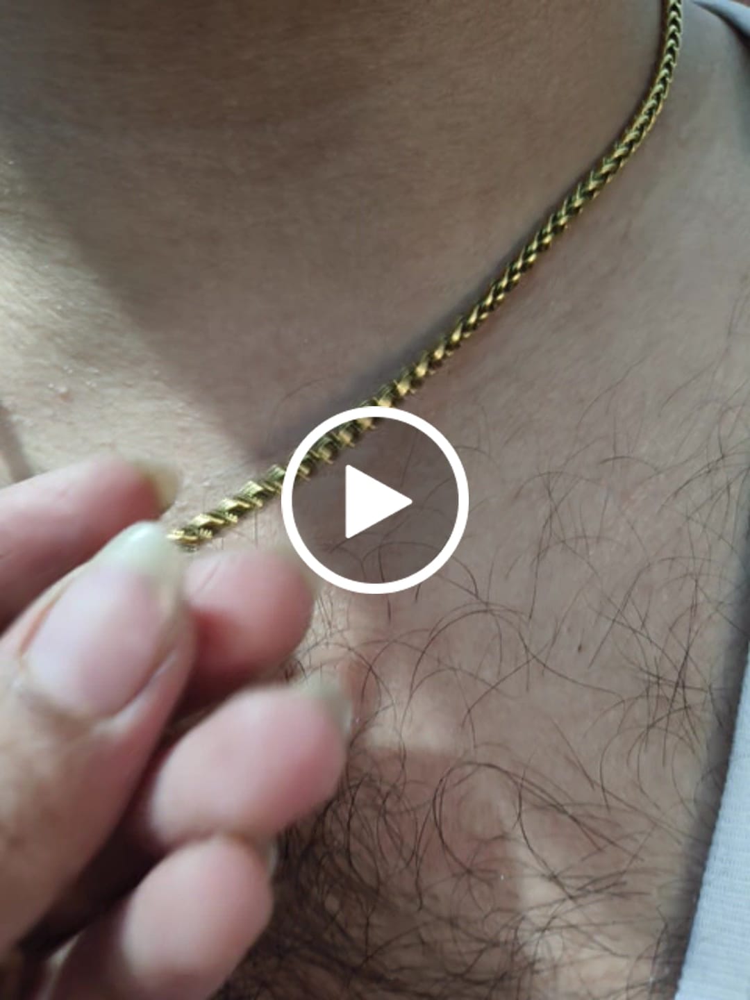 Customer video review of Wheat Chain | 3MM