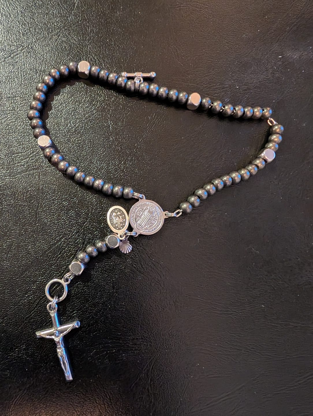 Customer photo review of Chapelet Bracelet Le RosArmy® (N°5)