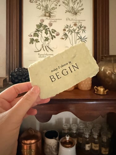 Customer photo review of Monthly Artisan Card Subscription