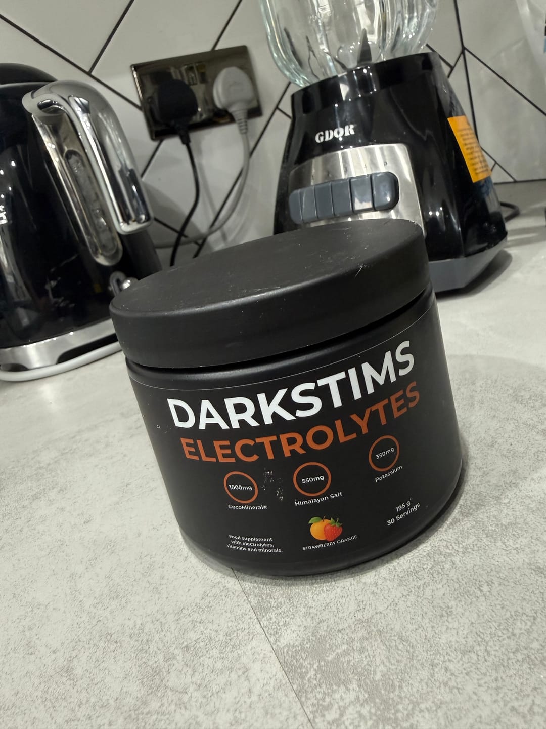 Customer photo review of Darkstims Electrolytes