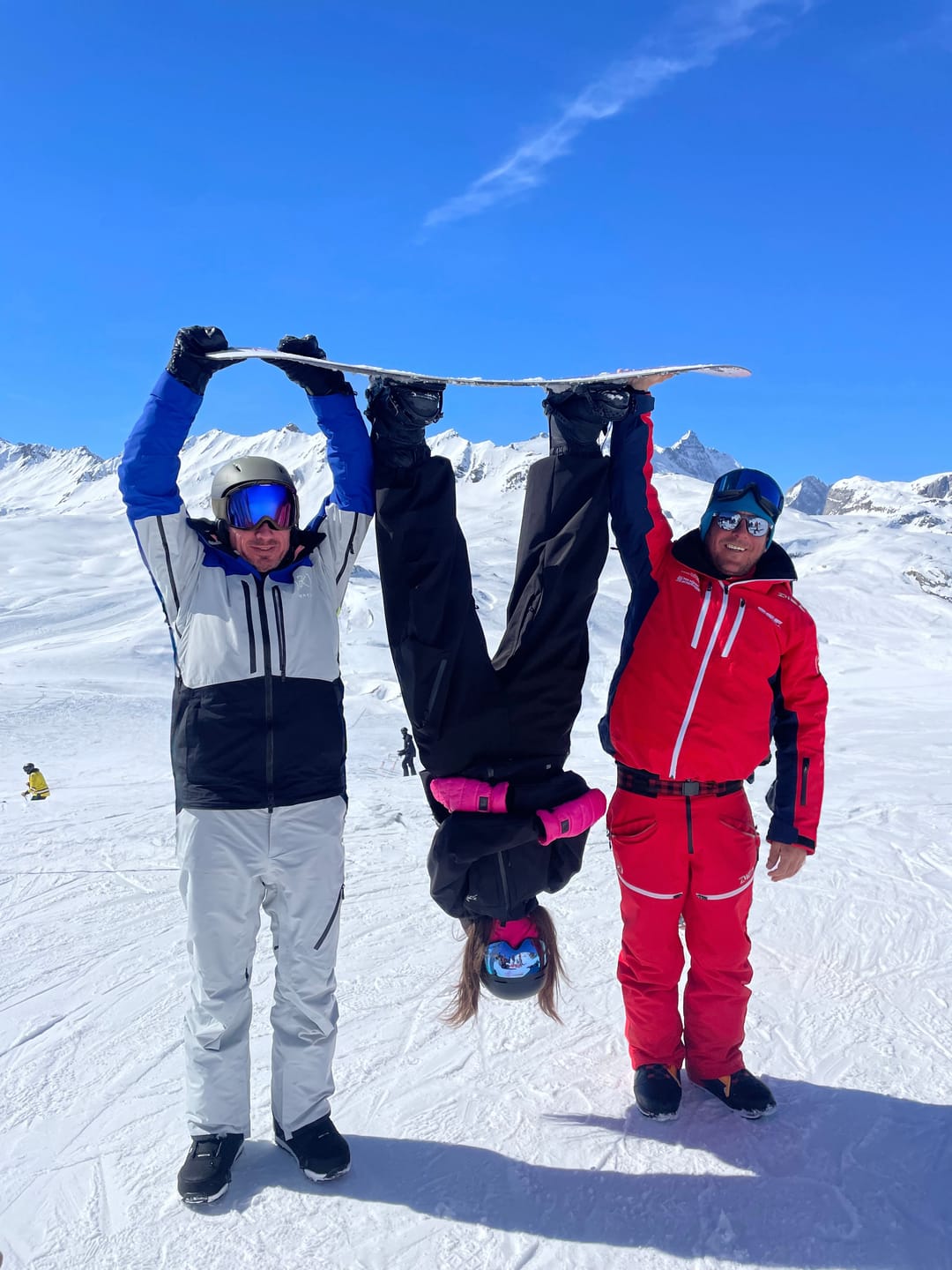 Customer photo review of Women's Black Lightweight Breathable Baggy Snow Pants