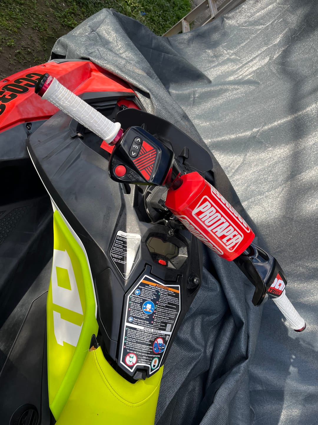 Customer photo review of Seadoo Handlebar Extensions and Grip Combo (suits Spark, 18+ RXTX/ GTX, 21+ RXPX 300/325)