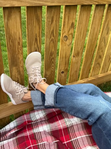 Customer photo review of HF Stride – Hands-Off & Ergonomic Barefoot Shoes